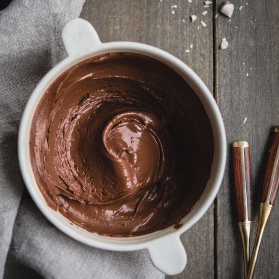 Vegan Peppermint Chocolate Mousse