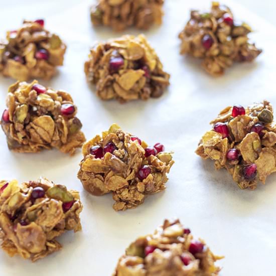 Pomegranate Pistachio Clusters