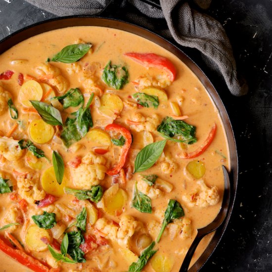 Vegan Thai Red Curry