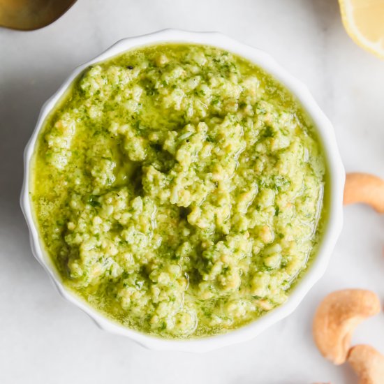 Easy Cashew Pesto