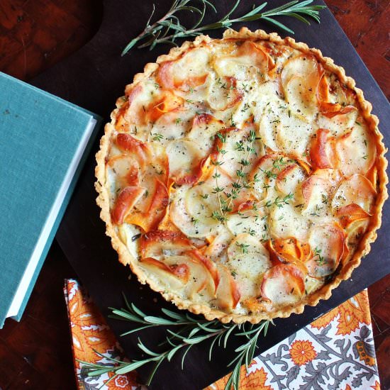 Savory Potato Herb Tart