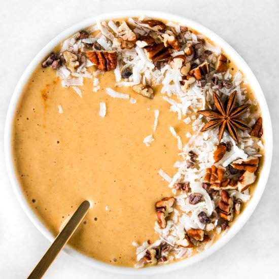 Pumpkin Chai Smoothie Bowl