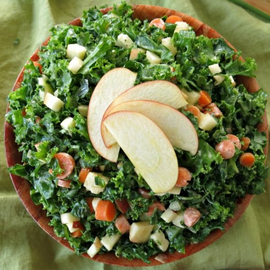 Kale Apple Slaw