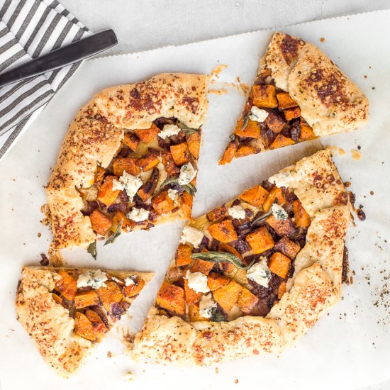 Butternut Squash Galette (Tart)