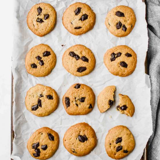 Chocolate Chip Healthy Cookies