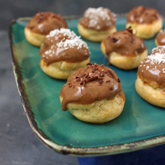 Coffee Choux Buns