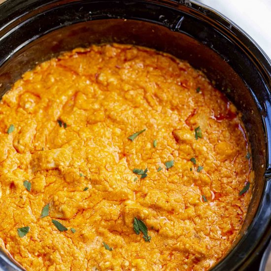 Slow Cooker Buffalo Chicken Dip