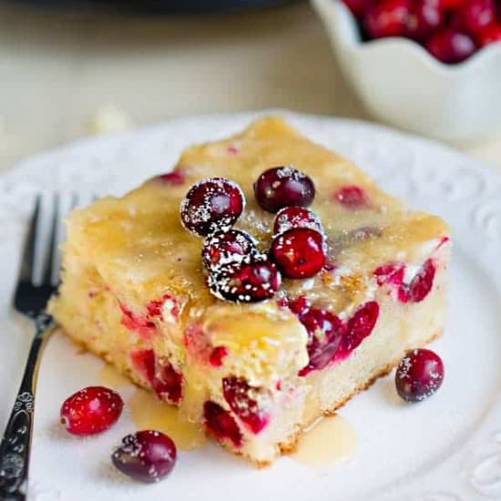 Cranberry Christmas Cake