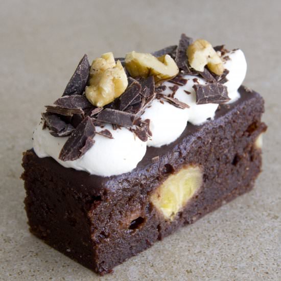 Chunky Monkey Brownies