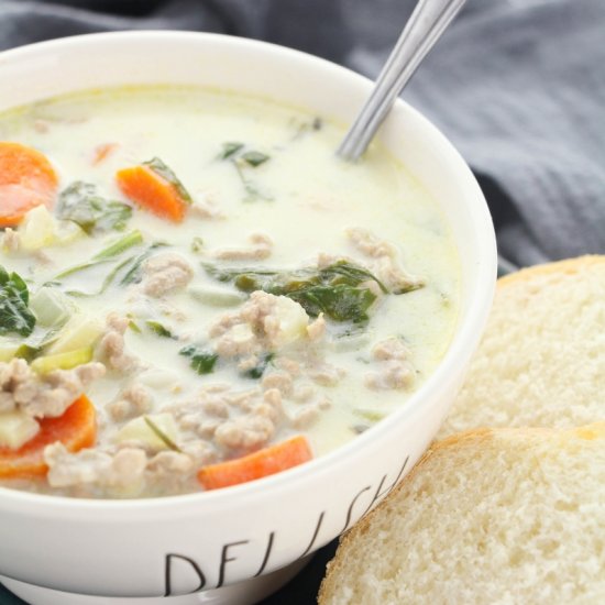 Creamy Italian Sausage Soup