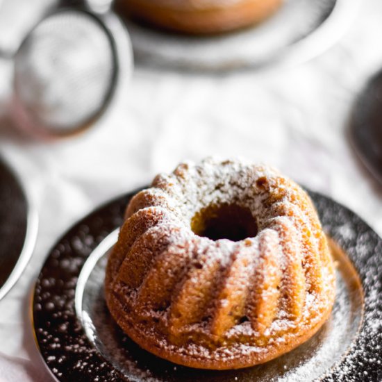 Pumpkin Spice Latte mini cakes