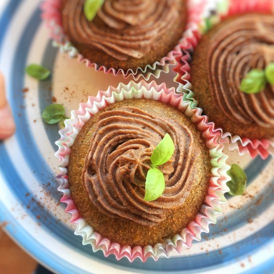 Chestnut Buckwheat Cupcakes