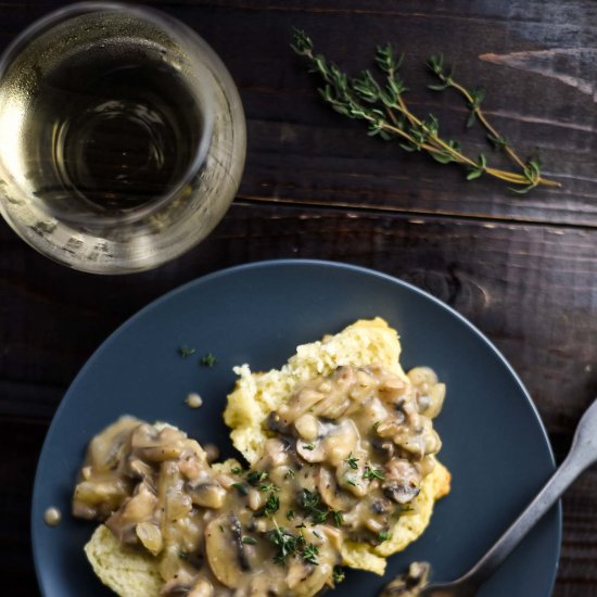 Vegan Biscuits and Gravy