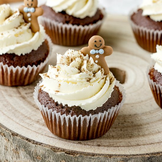 Gingerbread Cupcakes