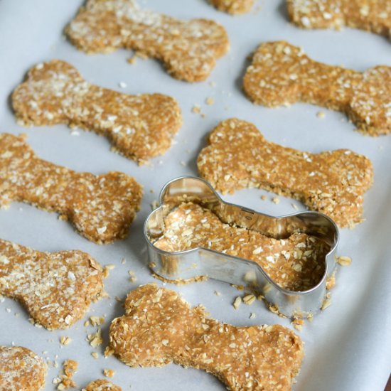 Three Ingredient Pup Cookies