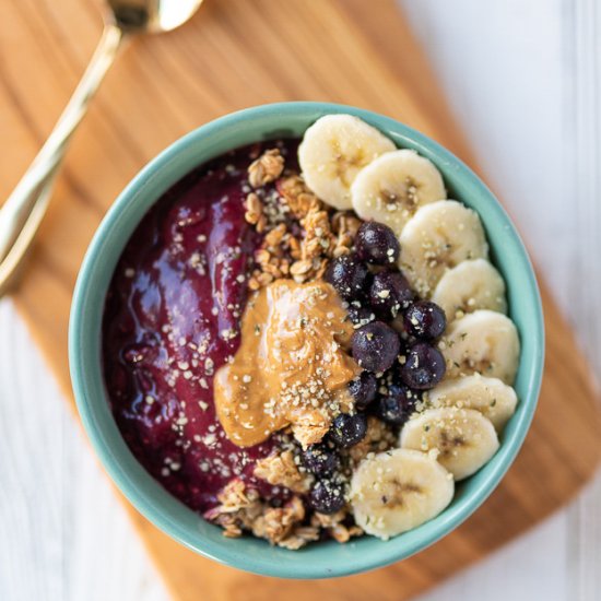 5-Ingredient Acai Bowl