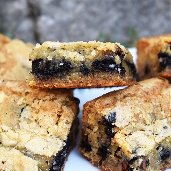 Oreo White Chocolate Blondies