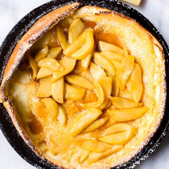 Apple Dutch Baby Pancake