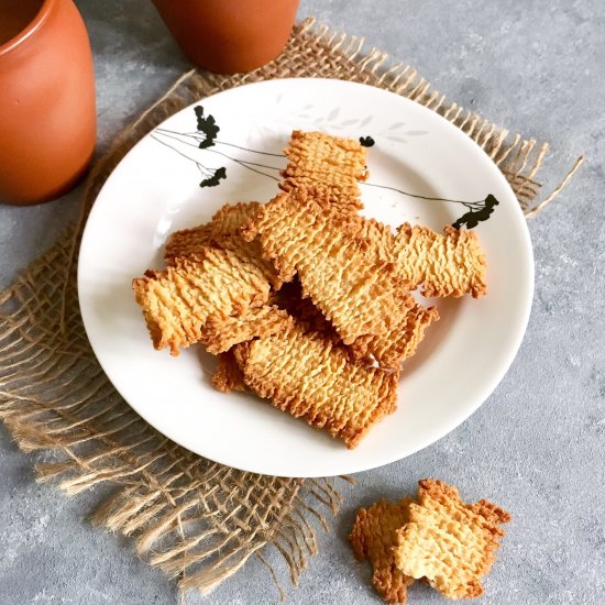 Bakery style atta biscuits