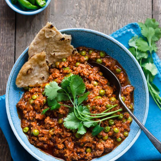 Keema Curry with Vegetables