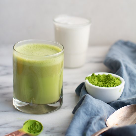 Vanilla Coconut Matcha Latte