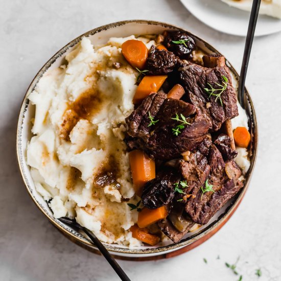 drunken braised short ribs