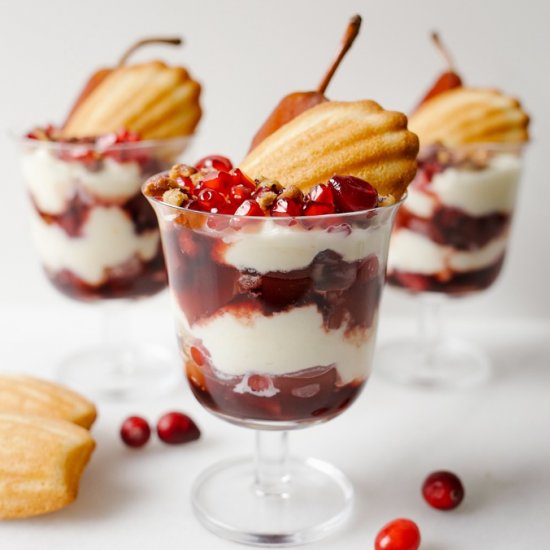 Poached Pear Trifles