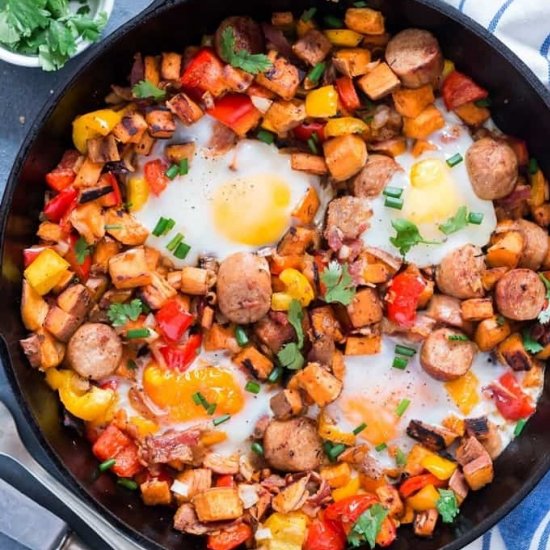 Breakfast Sweet Potato Hash