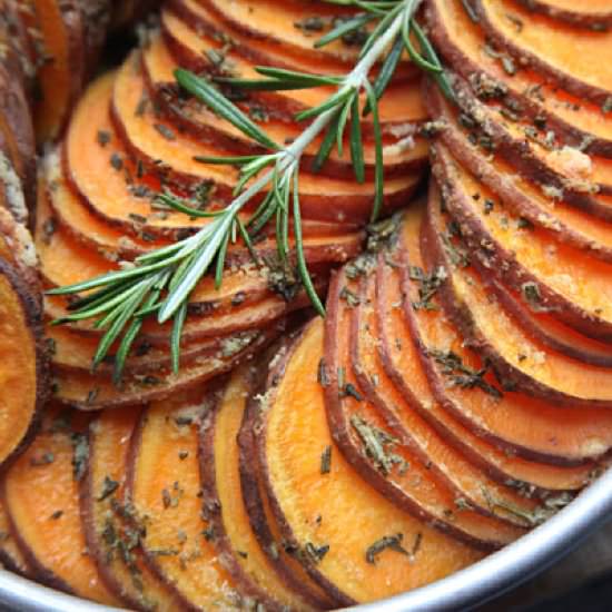 Crispy Roasted Sweet Potatoes