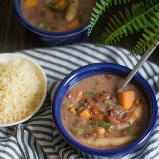 Spicy Vegan Jamaican Stew Peas