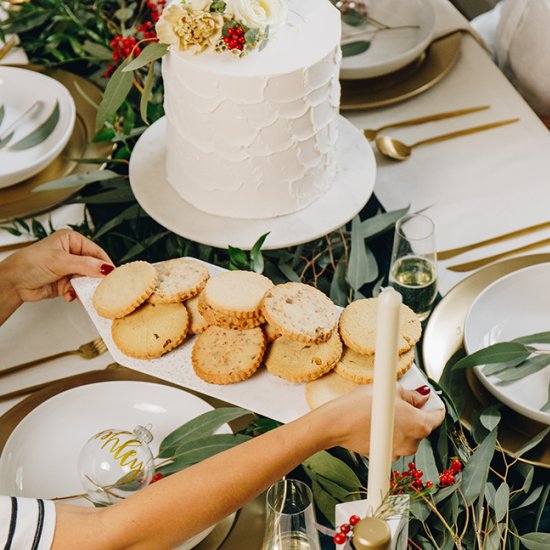 Holiday Brown Butter Cookies