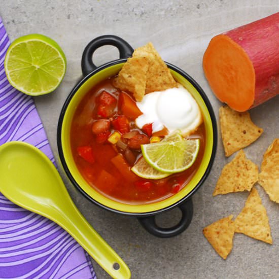 Southwest Sweet Potato Soup