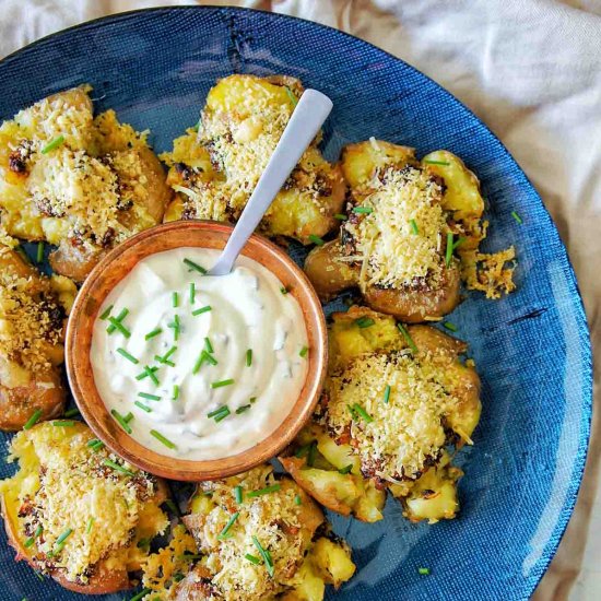 Crispy Smashed Potatoes