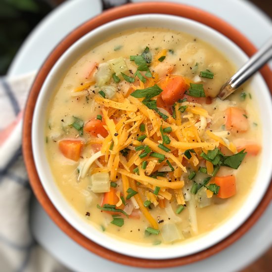 Beer & Cheese Soup