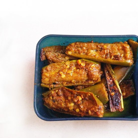 Spicy Green Eggplant