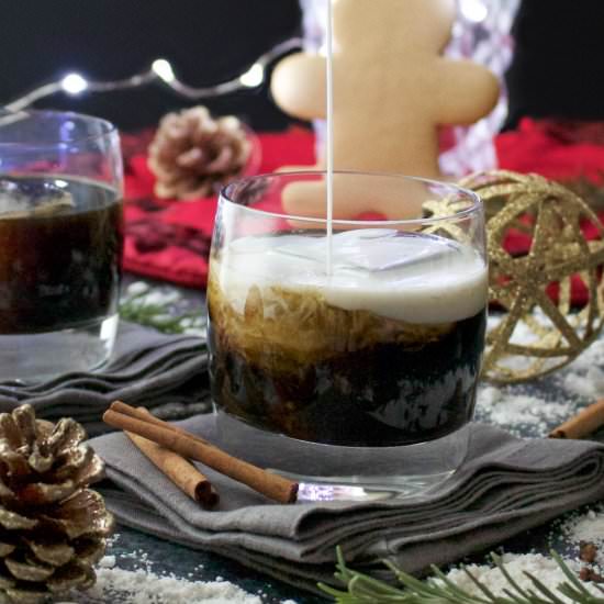 Skinny Gingerbread White Russian