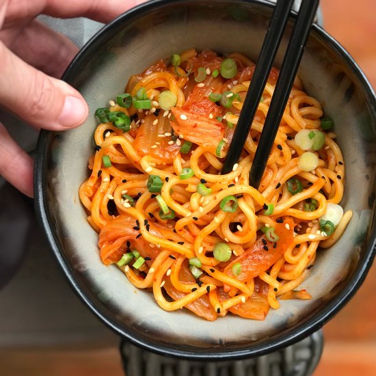 Kimchi Fried Noodles