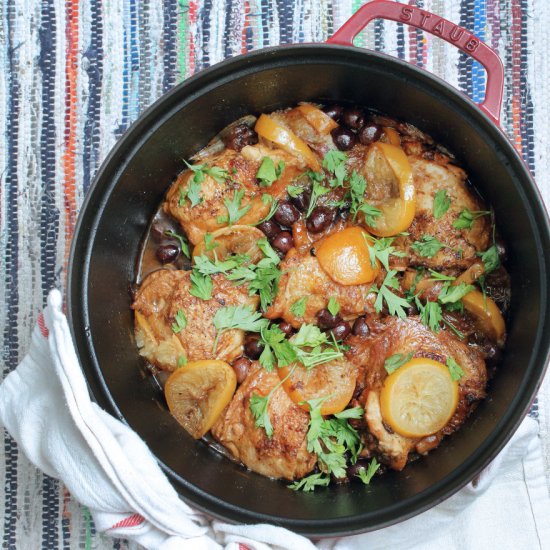 moroccan chicken tagine