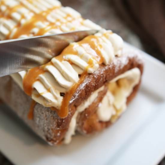 Gluten-Free Brown Sugar Banana Roll