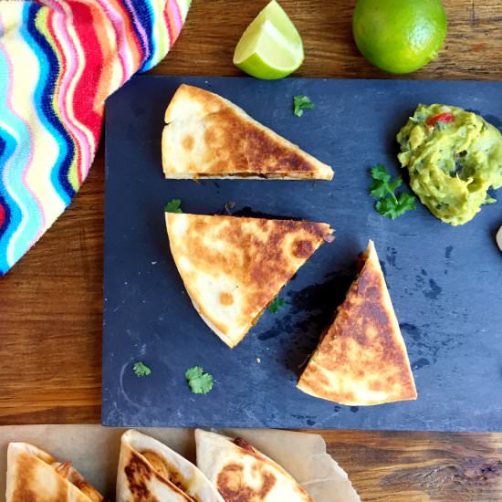 Shrimp Quesadillas