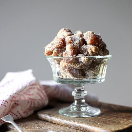 Homemade Crystallised Ginger