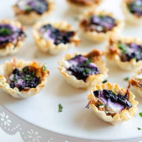 Blueberry Goat Cheese Appetizers