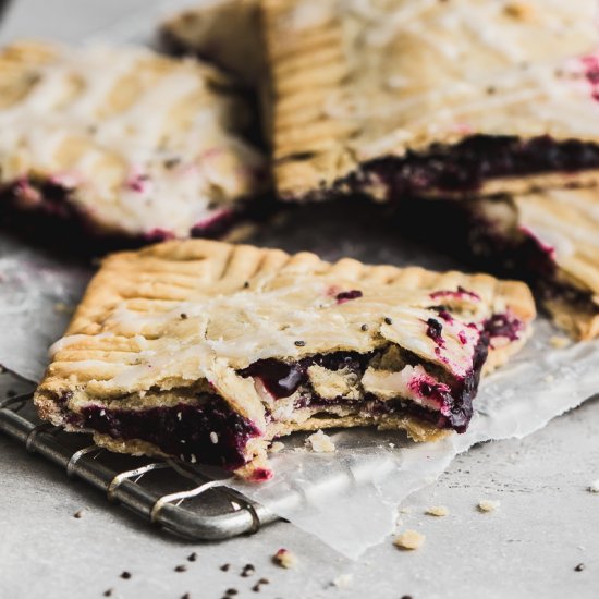 Gluten Free Blueberry Slab Pie