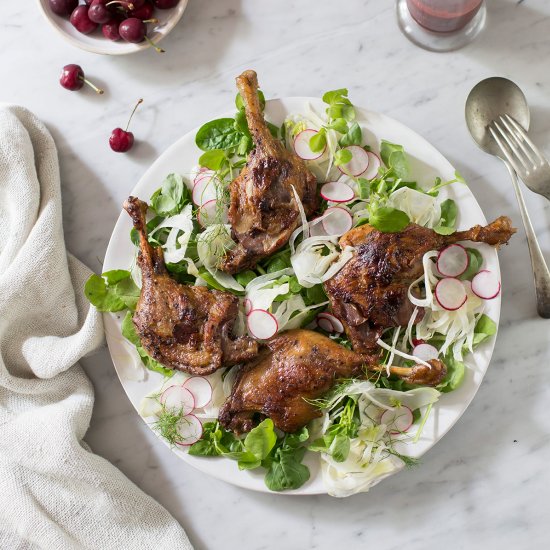 confit duck legs in Instant pot