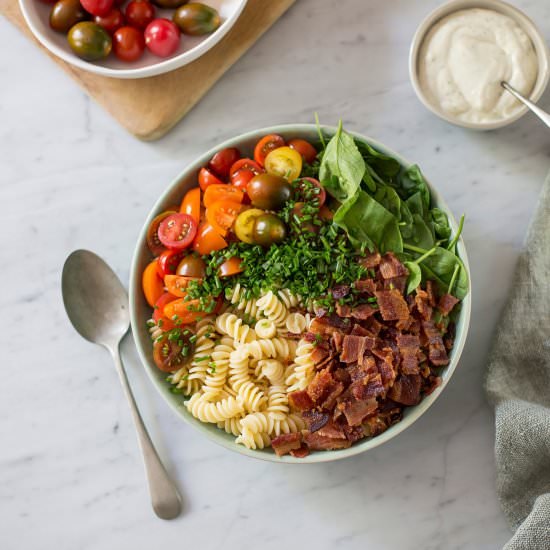 BLT pasta salad