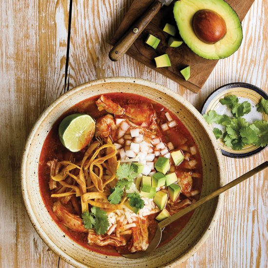 Instant Pot Chicken Tortilla Soup