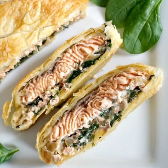 Salmon Wellington