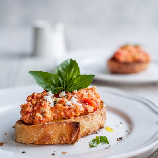 Greek styled breakfast