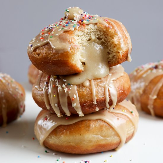 Tahini Coffee Sufganiyot Doughnuts