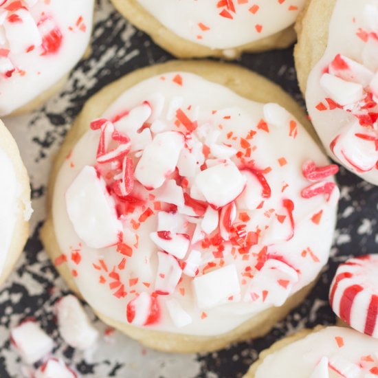 Peppermint Amish Sugar Cookies